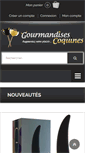 Mobile Screenshot of gourmandises-coquines.com